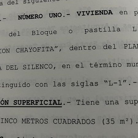 Estudio Costa Del Silencio Chayofita 아로나 외부 사진
